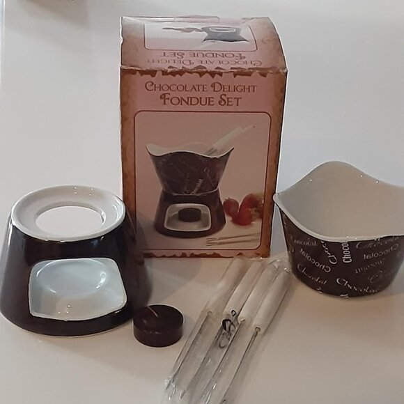 Chocolate Delight Fondue Set - Picture 1 of 5